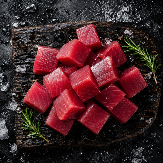 Yellowfin Tuna Cleaned Cubes