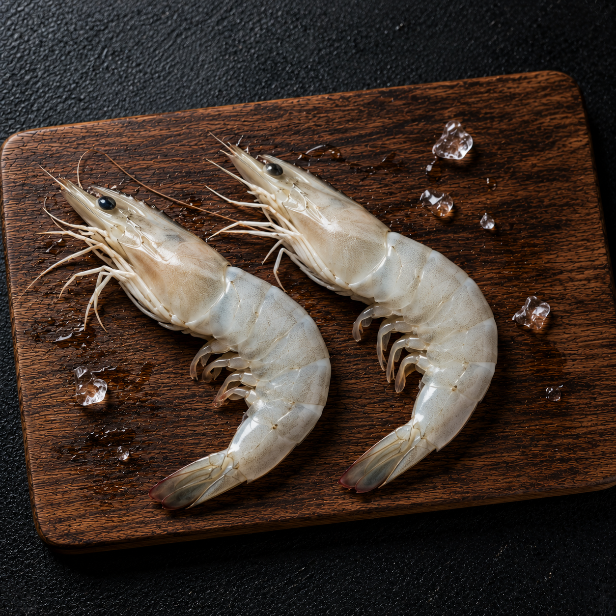 Fresh Water White Prawns